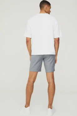 boohooMAN Textured Slim Fit Suit Shorts | UK| Suits & Tailoring|Shorts