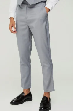 boohooMAN Textured Tapered Fit Suit Trousers | UK| Suits & Tailoring