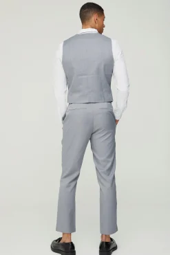 boohooMAN Textured Tapered Fit Suit Trousers | UK| Suits & Tailoring