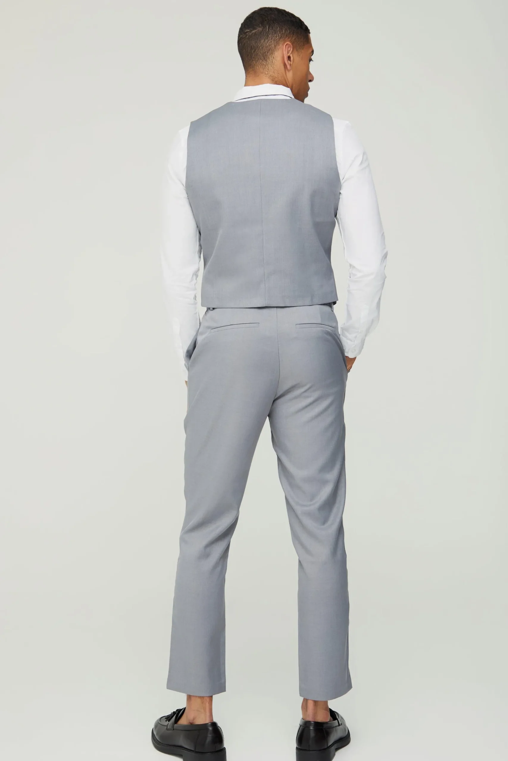 boohooMAN Textured Waistcoat | UK| Suits & Tailoring