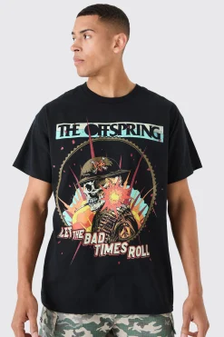 The Offspring Band License T-shirt | UK^boohooMAN Sale