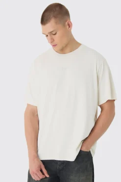 Tonal Renaissance Back Print Washed T-Shirt | UK^boohooMAN