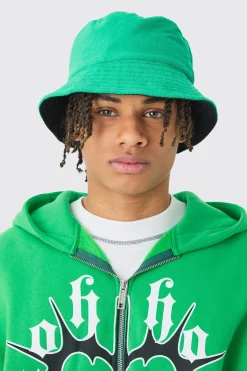 boohooMAN Towelling Bucket Hat In | UK| Hats & Caps
