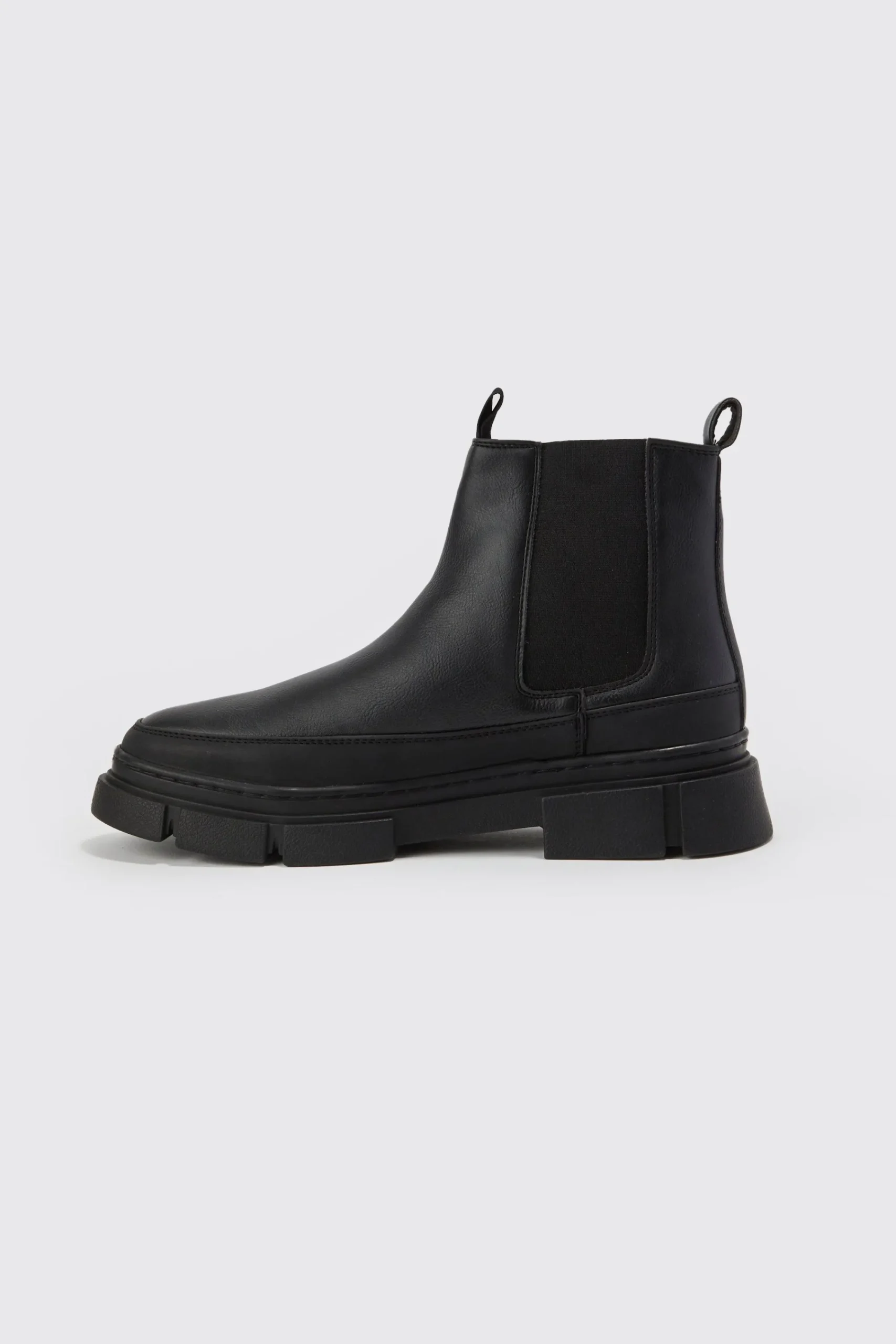 boohooMAN Track Sole Chelsea Boot | UK| Boots