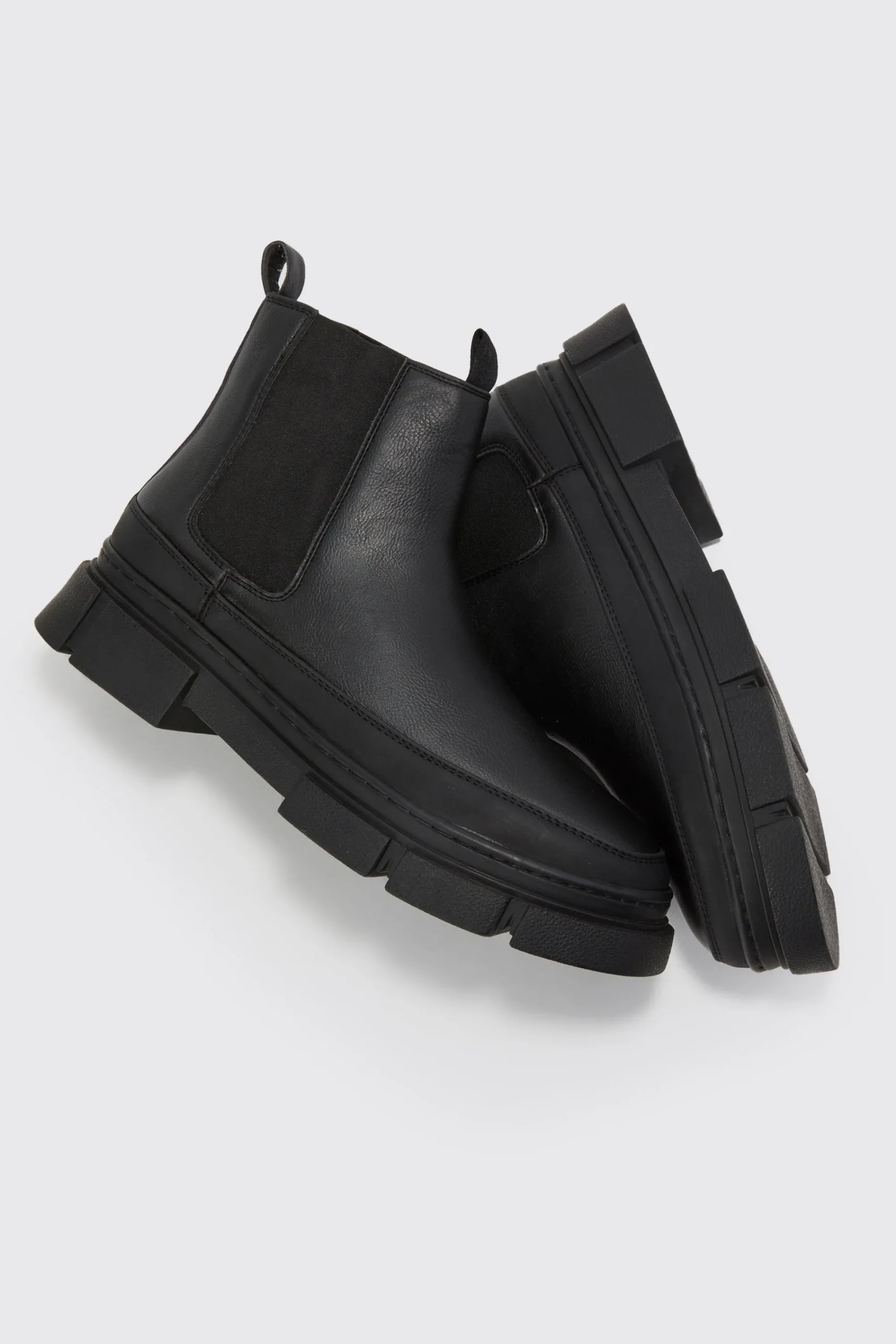 boohooMAN Track Sole Chelsea Boot | UK| Boots