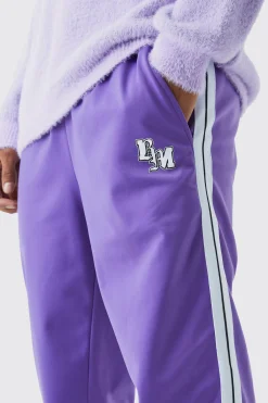 boohooMAN Tricot Tape Detail Jogger | UK| Joggers