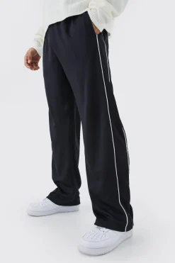 boohooMAN Tricot Wide Leg Jogger | UK| Loungewear|Trousers