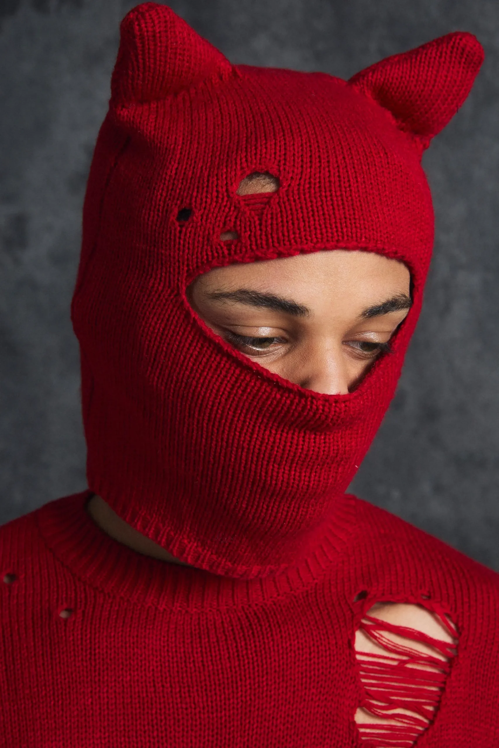 boohooMAN Trippie Redd Balaclava | UK| Hats & Caps