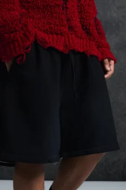 boohooMAN Trippie Redd Extreme Wide Leg Double Waistband Jogger | UK| Trousers|Joggers