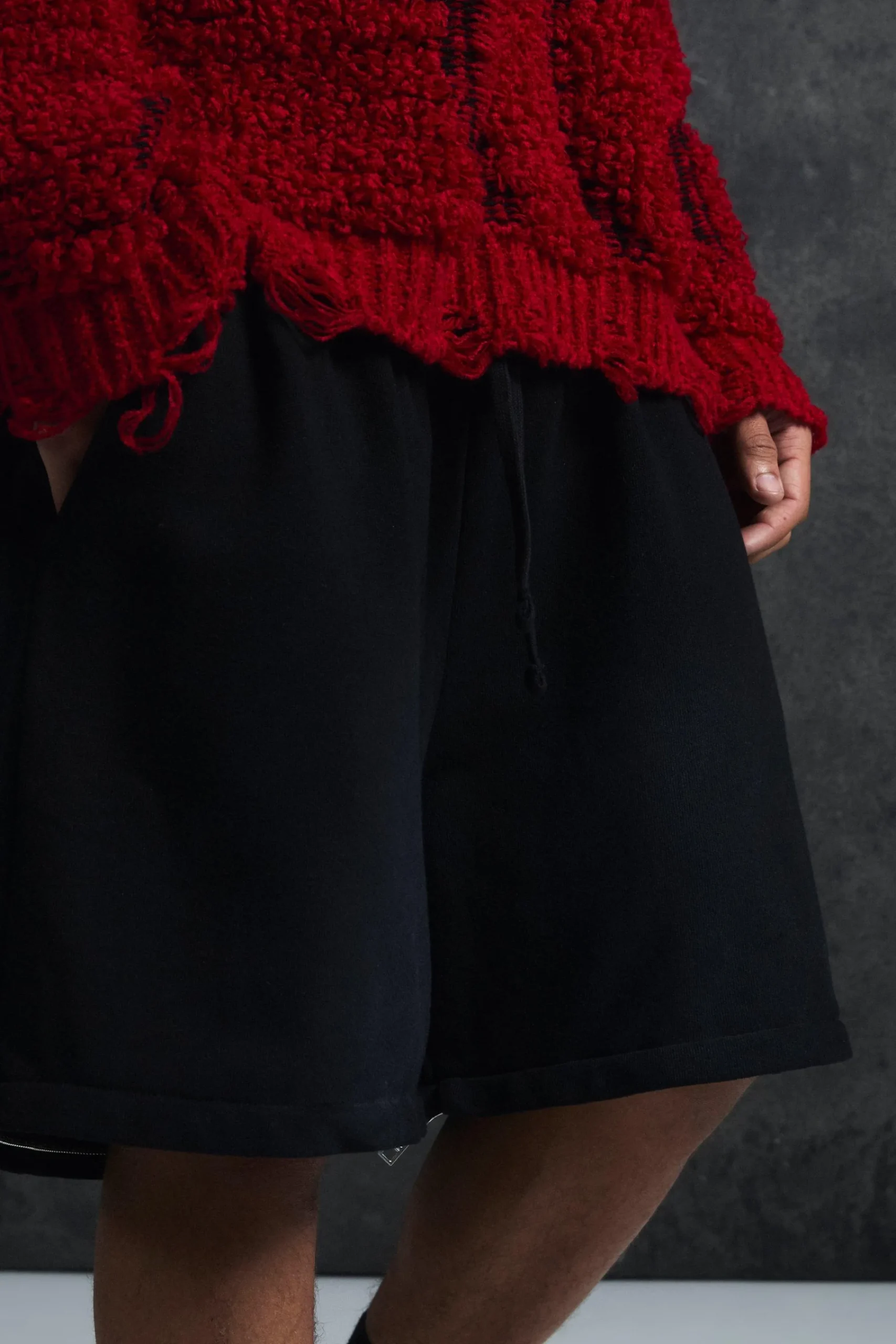 boohooMAN Trippie Redd Extreme Wide Leg Double Waistband Jogger | UK| Trousers|Joggers