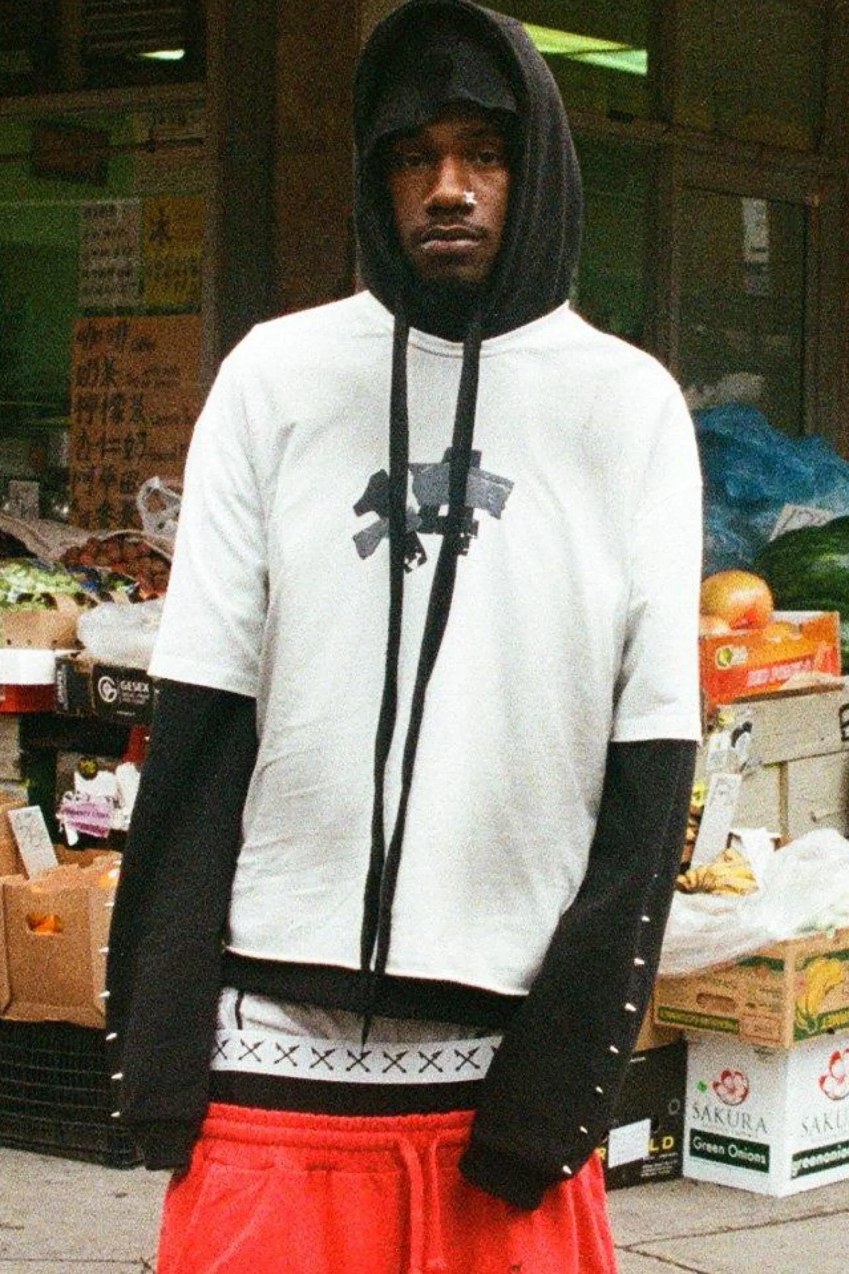 Trippie Redd Oversized Boxy Heavy Washed 14 T-shirt | UK^boohooMAN Outlet