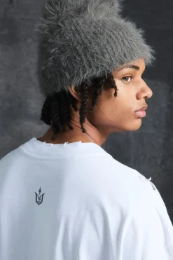 Trippie Redd Oversized Extended Neck Heavyweight Sorry T-shirt | UK^boohooMAN Hot