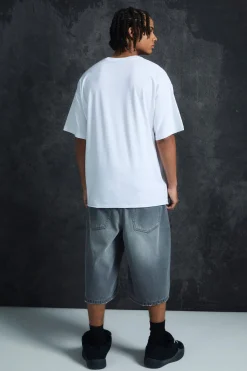 Trippie Redd Oversized Heavy Weight Printed T-Shirt | UK^boohooMAN Discount