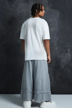 Trippie Redd Oversized Heavy Washed Lips Print T-shirt | UK^boohooMAN Sale