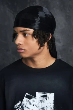 boohooMAN Trippie Redd Satin Durag In | UK| Hats & Caps