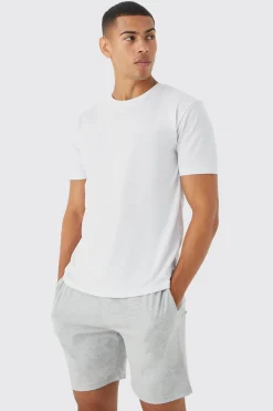 boohooMAN T-shirt & Short Lounge Set | UK| Loungewear|Sets & Co-Ords