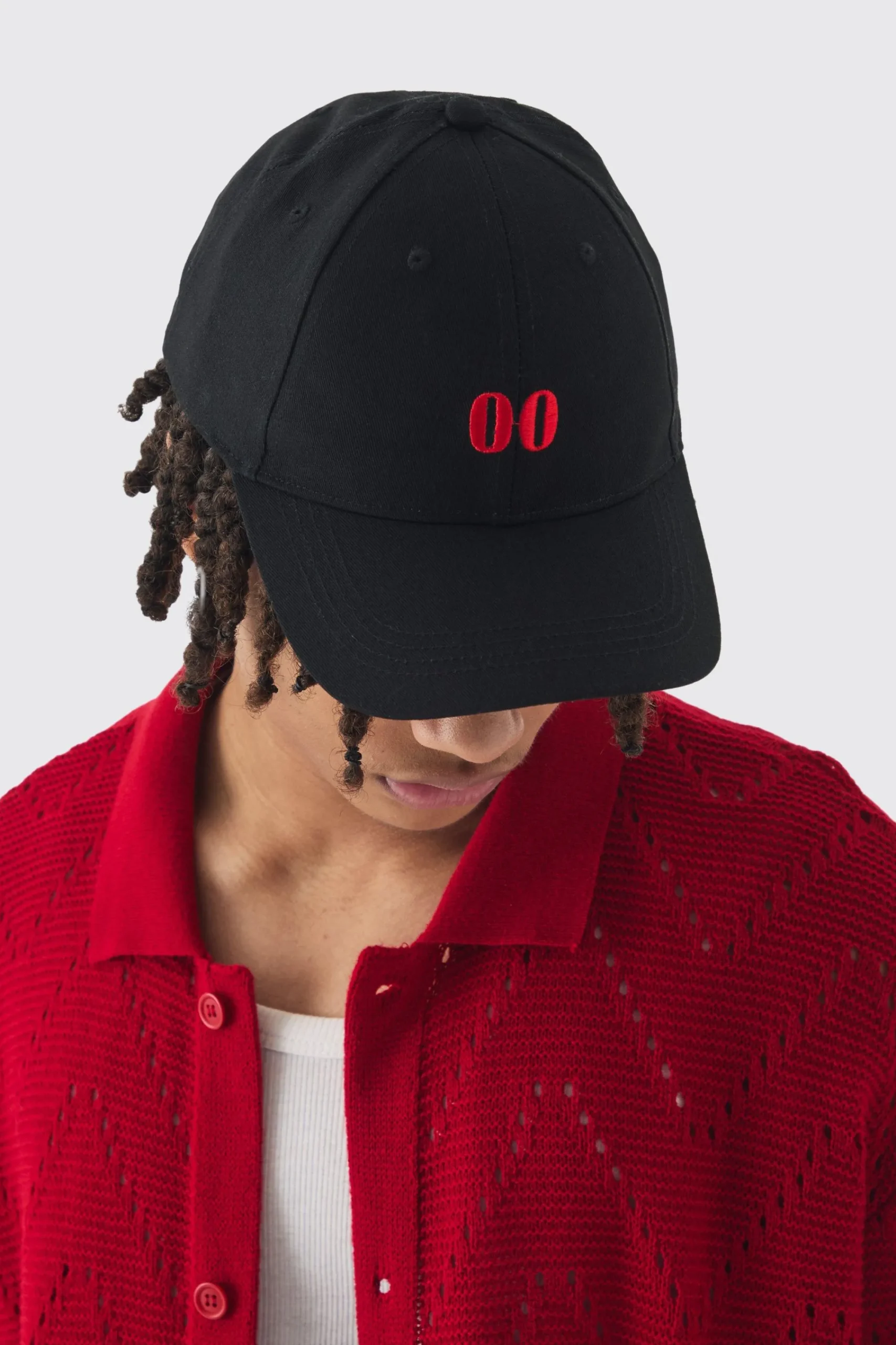 boohooMAN Twill Embroidered Cap In | UK| Hats & Caps