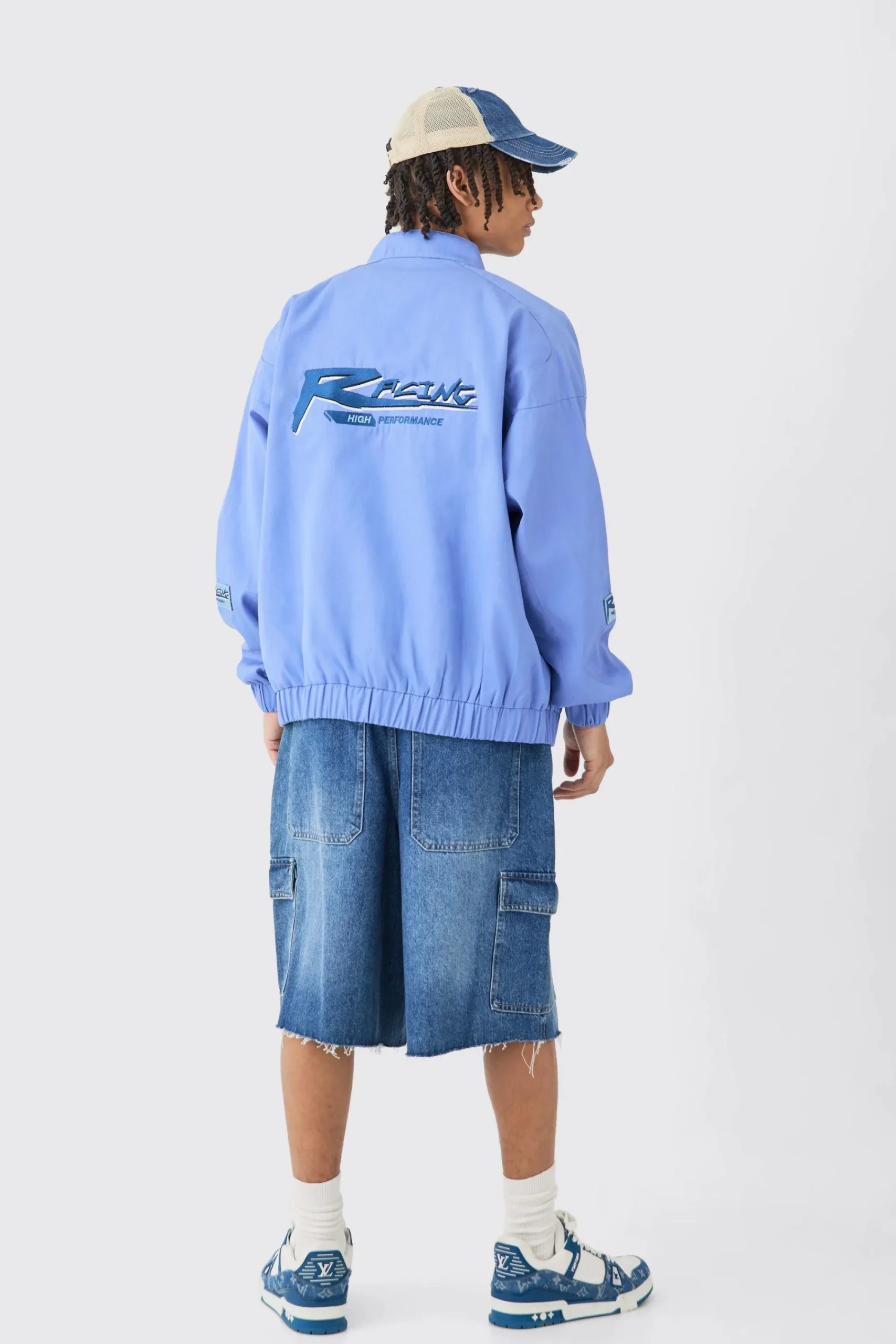 boohooMAN Twill Moto Jacket In | UK| Coats & Jackets