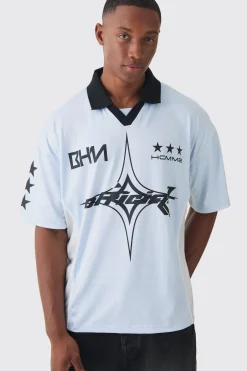 V Neck Official Football Polo | UK^boohooMAN Clearance