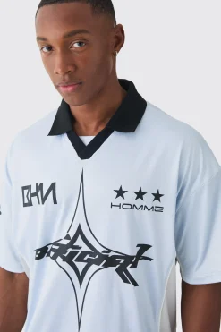 V Neck Official Football Polo | UK^boohooMAN Clearance