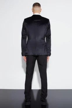 boohooMAN Velour Suit | UK| Suits & Tailoring