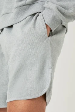 boohooMAN Volley Short Length Heavyweight Ribbed Short | UK| Shorts