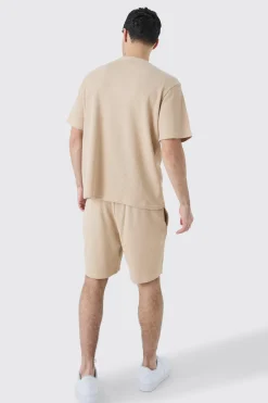 Waffle T-shirt | UK^boohooMAN