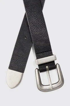 boohooMAN Western Buckle Belt | UK| Belts
