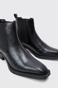 boohooMAN Western Style Chelsea Boots | UK| Boots