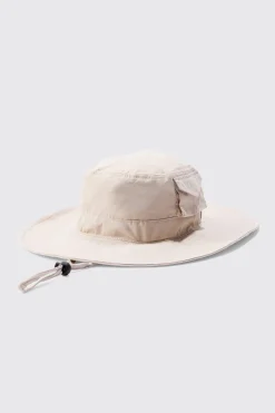 boohooMAN Wide Brim Fisherman Hat In | UK| Hats & Caps