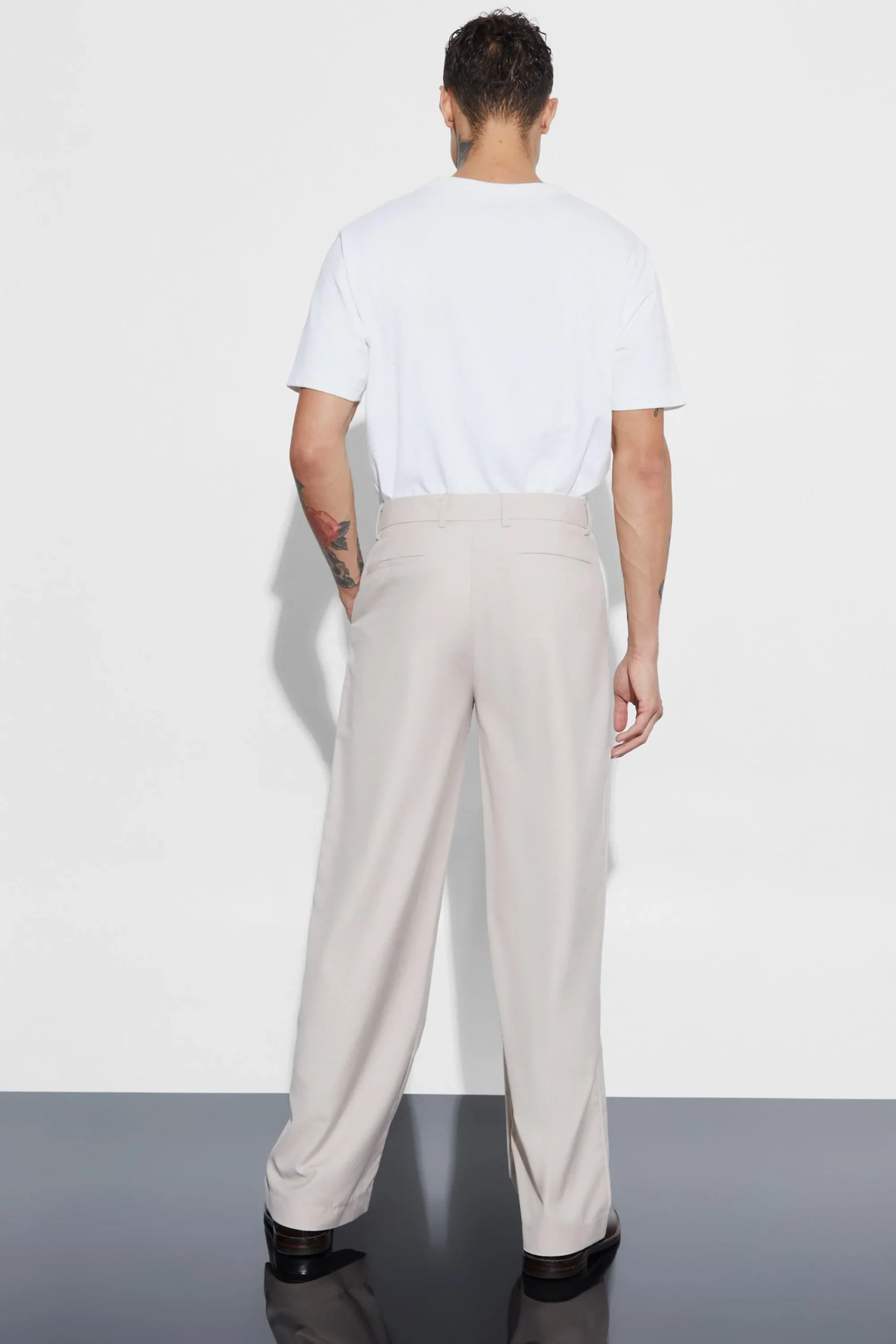 boohooMAN Wide Leg Tailored Trouser | UK| Suits & Tailoring