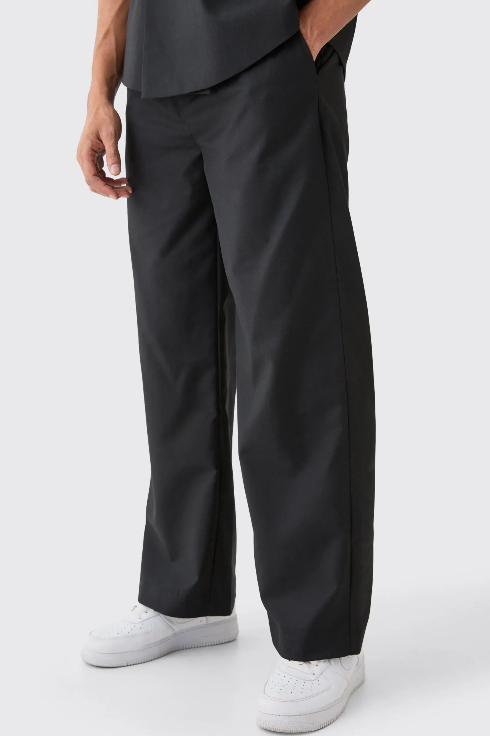 boohooMAN Wide Leg Tailored Trousers | UK| Suits & Tailoring