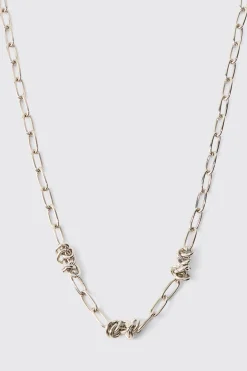 boohooMAN Wire Chunky Chain Necklace | UK| Jewellery & Watches