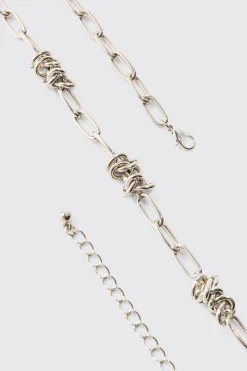 boohooMAN Wire Chunky Chain Necklace | UK| Jewellery & Watches