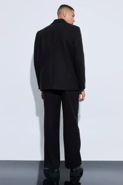 boohooMAN Wool Look Oversized Strap Detail Suit | UK| Suits & Tailoring