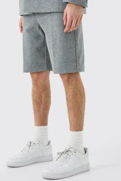 boohooMAN Wool Look Tailored Shorts | UK| Suits & Tailoring|Shorts