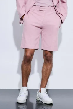 boohooMAN Wool Look Tailored Shorts | UK| Shorts