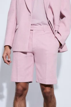 boohooMAN Wool Look Tailored Shorts | UK| Shorts