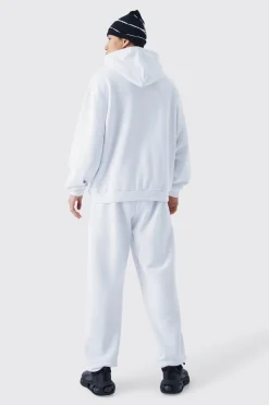 boohooMAN Worldwide Football Oversized Hooded Tracksuit | UK| Tracksuits
