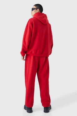 boohooMAN Worldwide Football Oversized Hodded Tracksuit | UK| Tracksuits