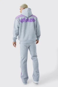 boohooMAN Worldwide Oversized Gusset Tracksuit | UK| Tracksuits