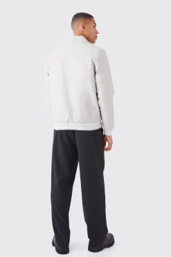 boohooMAN Worldwide Pu Collared Bomber | UK| Coats & Jackets