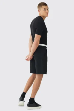 boohooMAN Woven Jort With Boxer Double Waistband | UK| Shorts