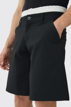 boohooMAN Woven Jort With Boxer Double Waistband | UK| Shorts