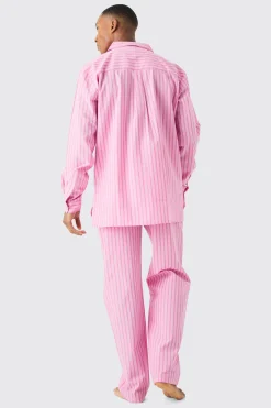 boohooMAN Woven Stripe Lounge Shirt | UK| Shirts