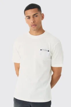 boohooMAN Woven Tab Lounge Top | UK| Loungewear