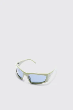 boohooMAN Wrap Sunglasses In | UK| Sunglasses